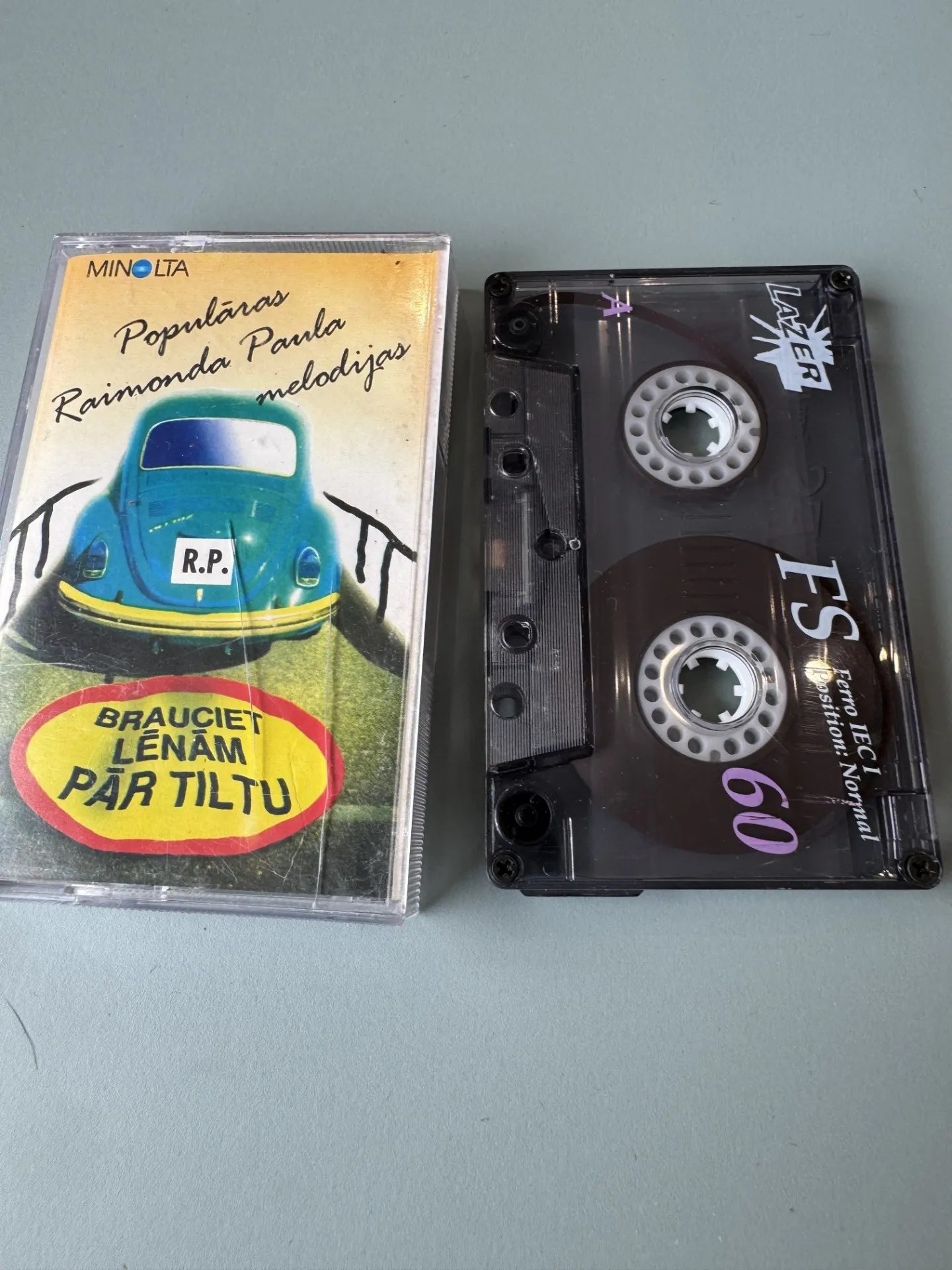 Retro audio kasešu kolekcija - Raimonda Paula melodijas