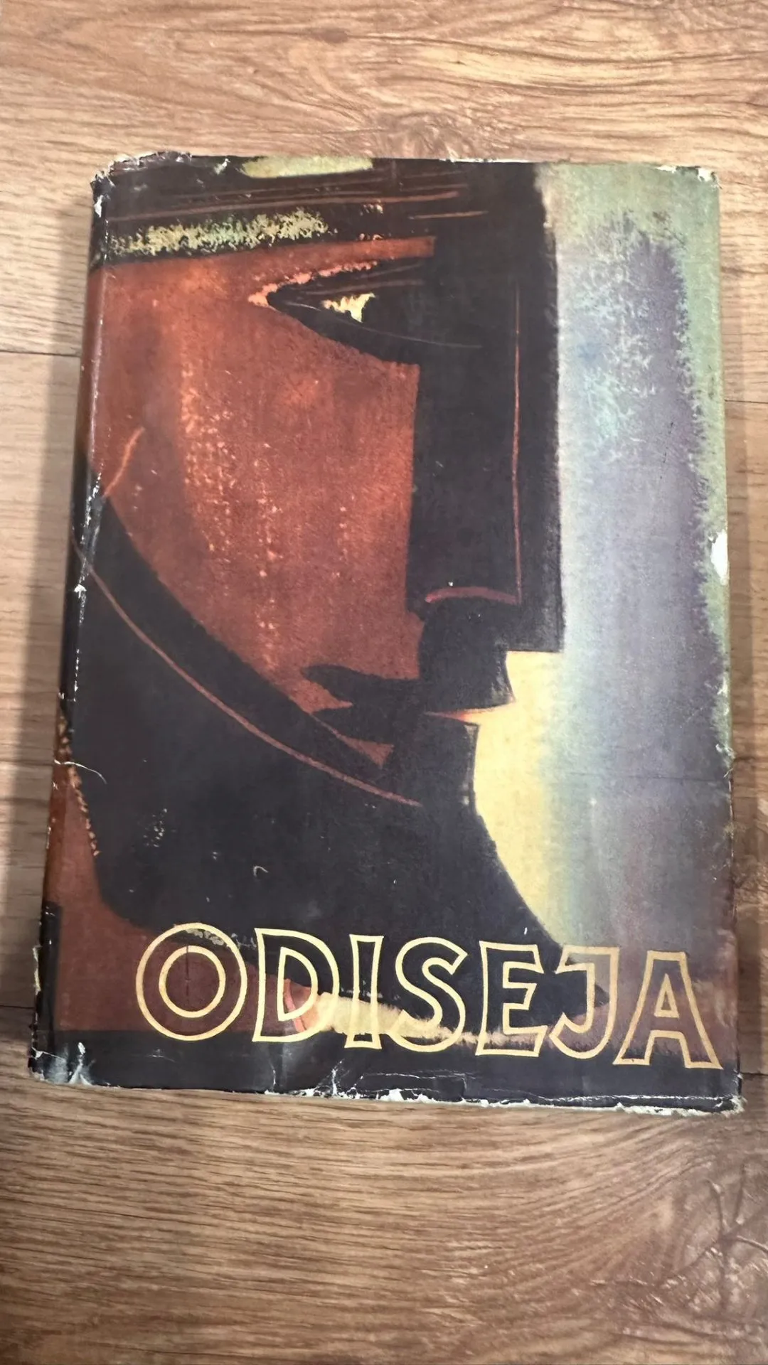 Vintage grāmata 'Odiseja'