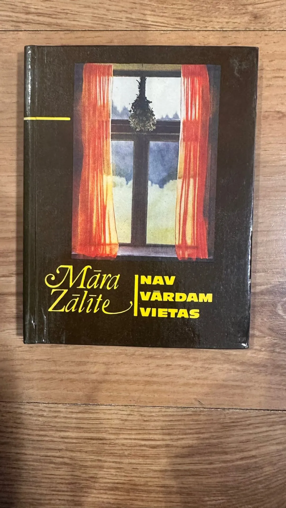 Māras Zālītes dzejoļu krājums "Nav vārdam vietas"