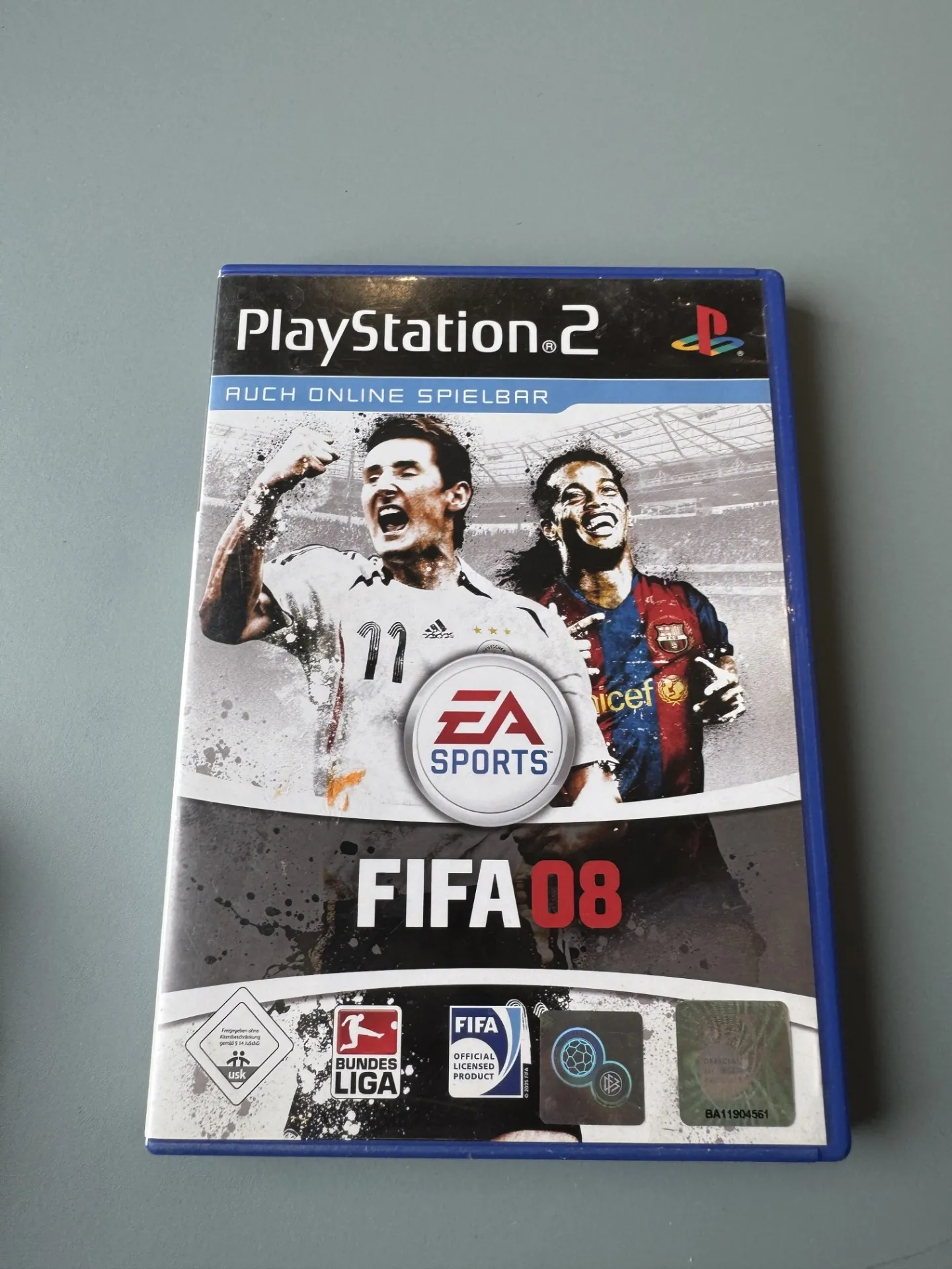 PS2 spēle FIFA 08