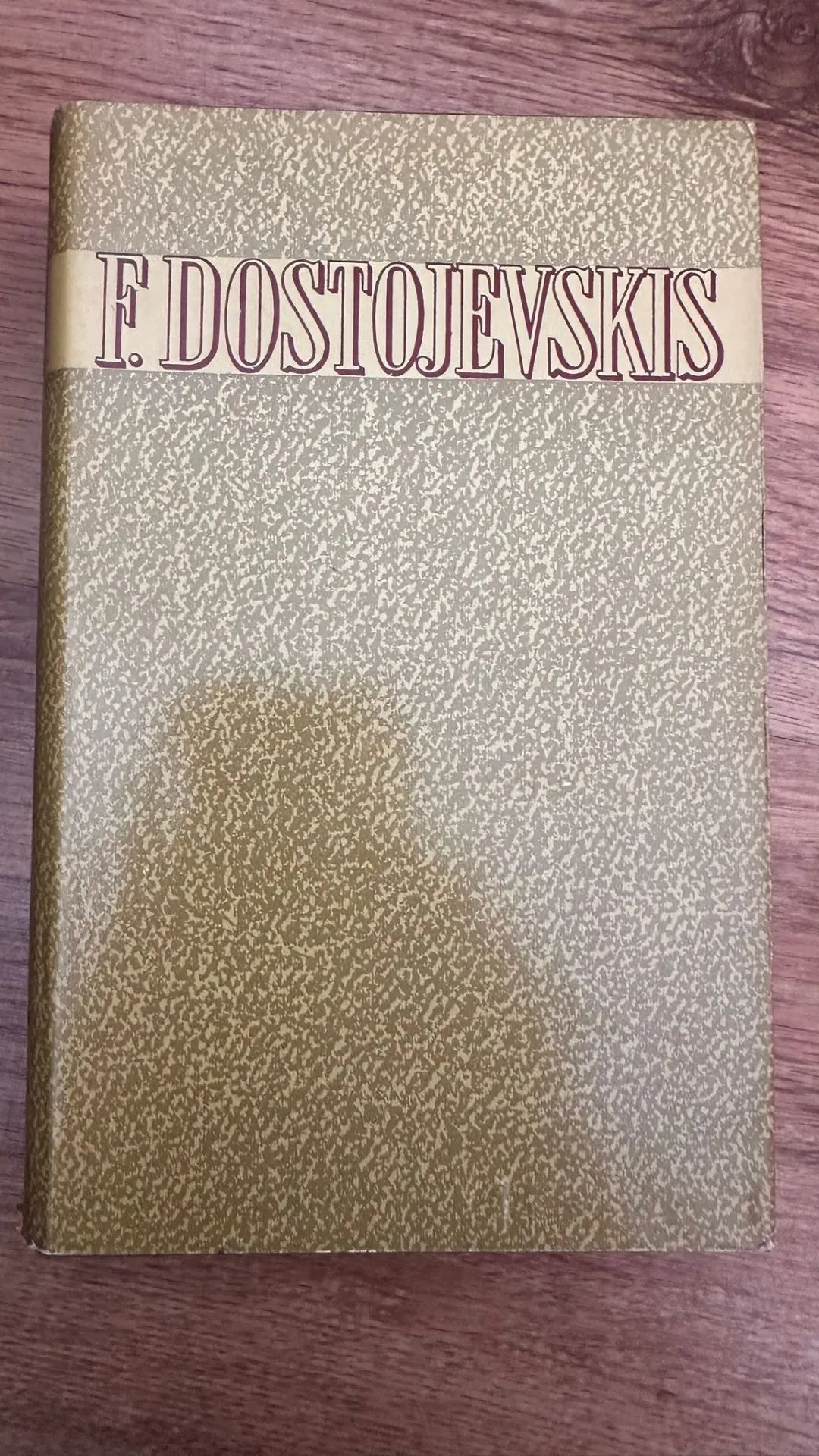 F. Dostojevskis grāmata