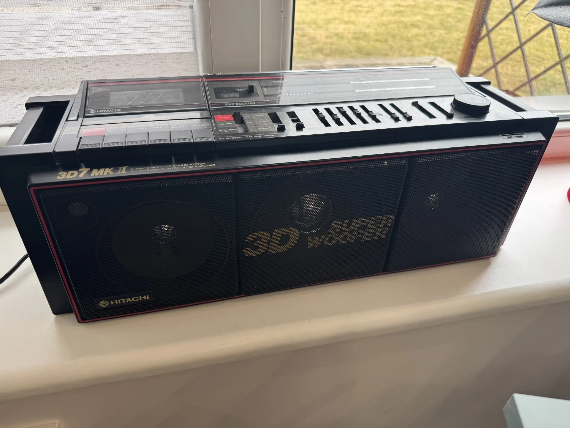 Retro Hitachi 3D7 MK II skaļrunis