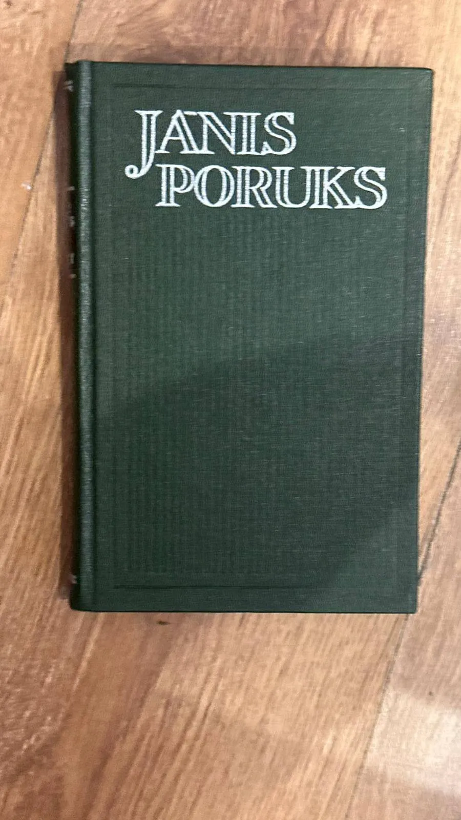Janis Poruks - grāmata