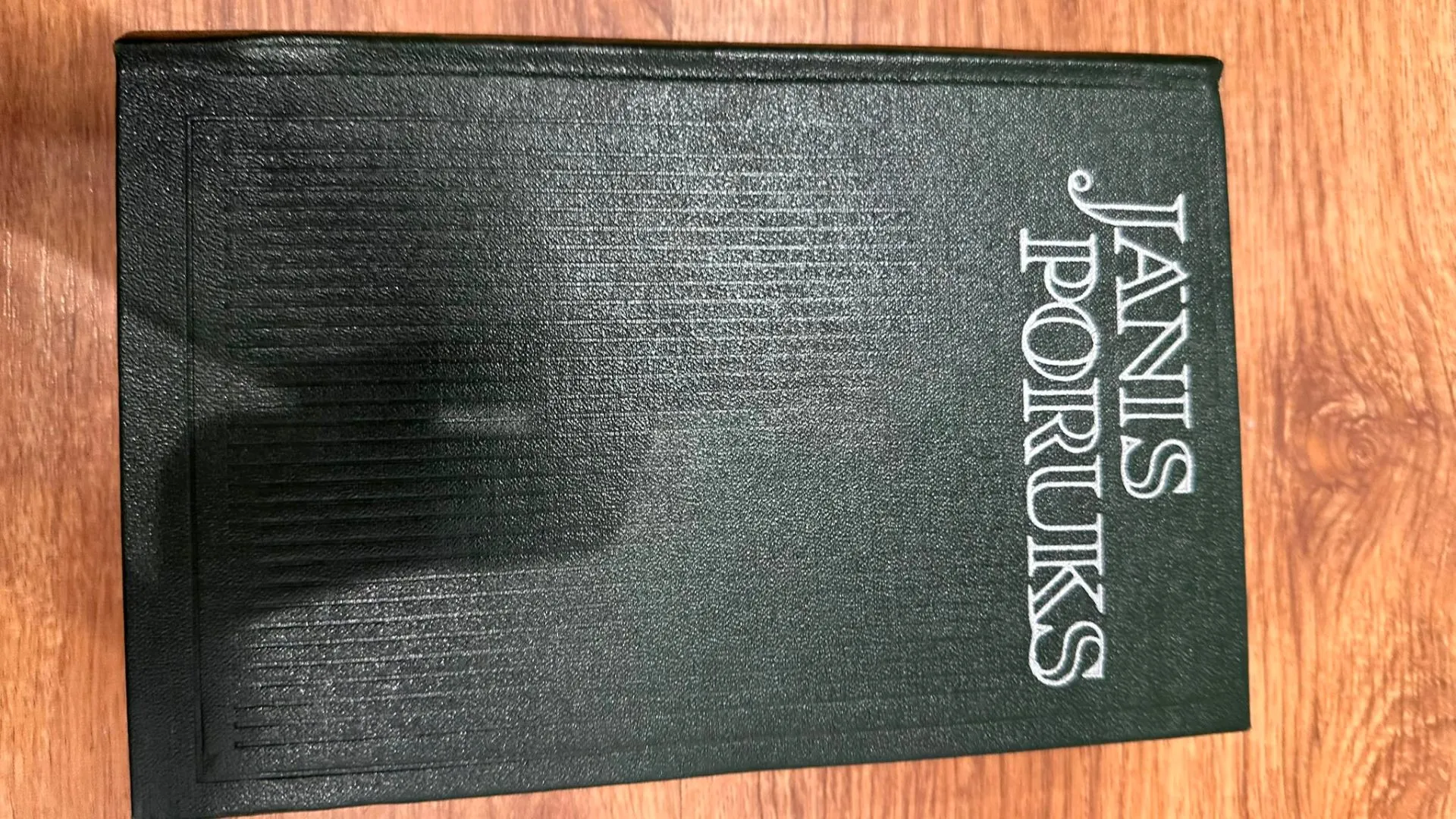 Janis Poruks grāmata