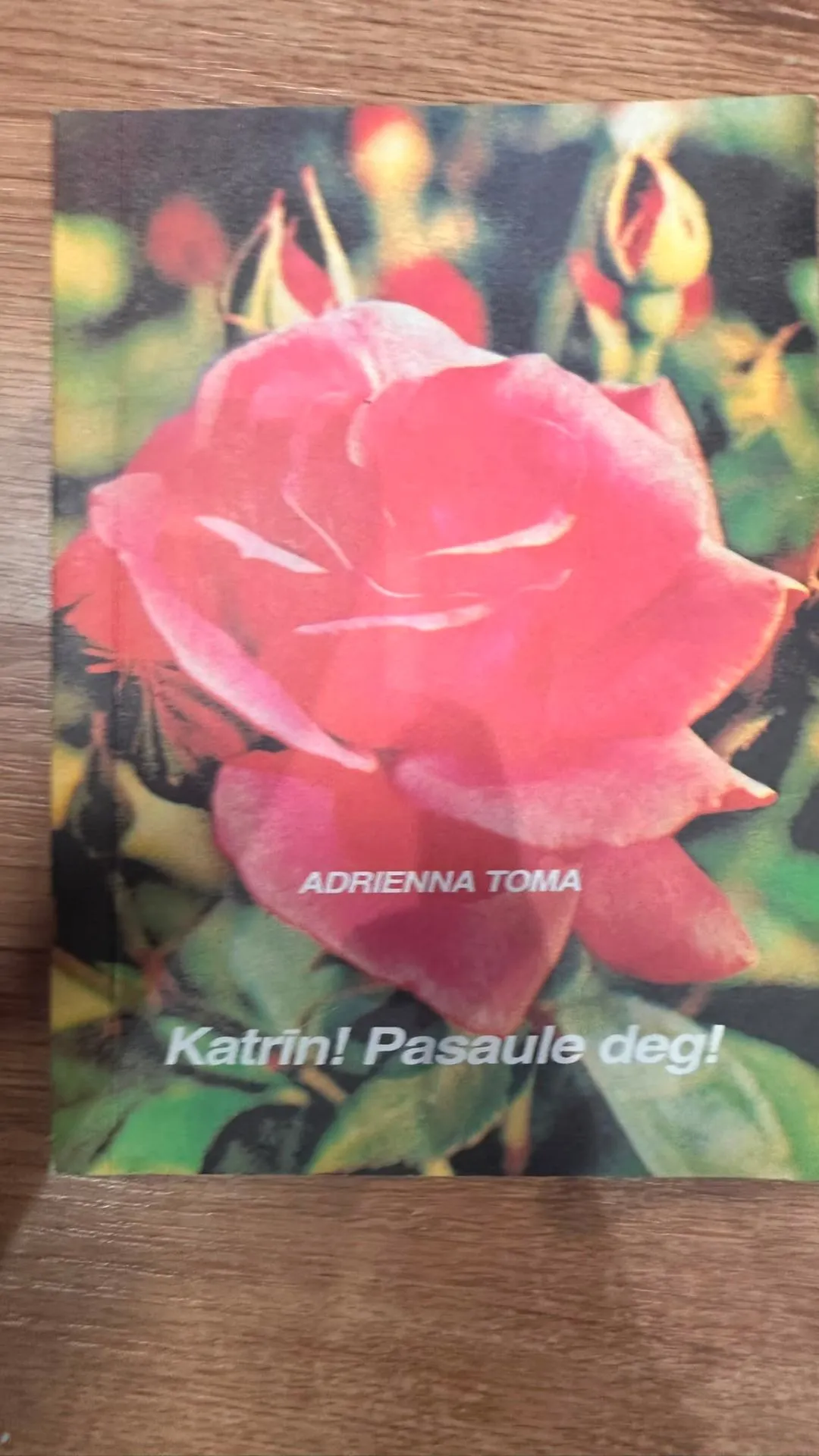 Dzejas grāmata - Katrin! Pasaule deg!