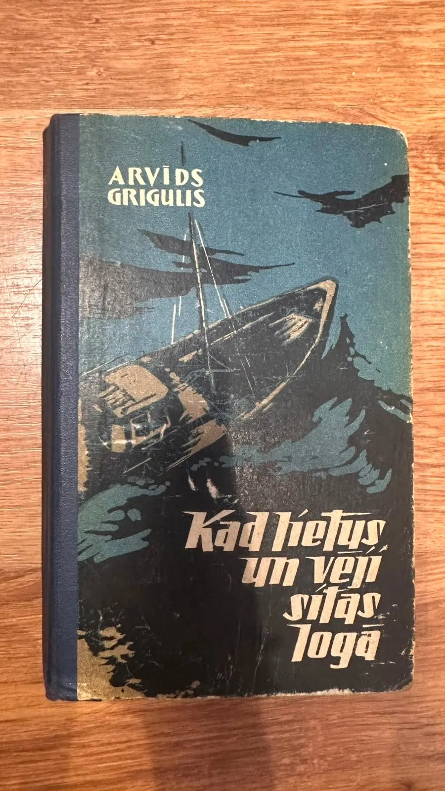 Grāmata "Kad līetus un vēji sitas toga"