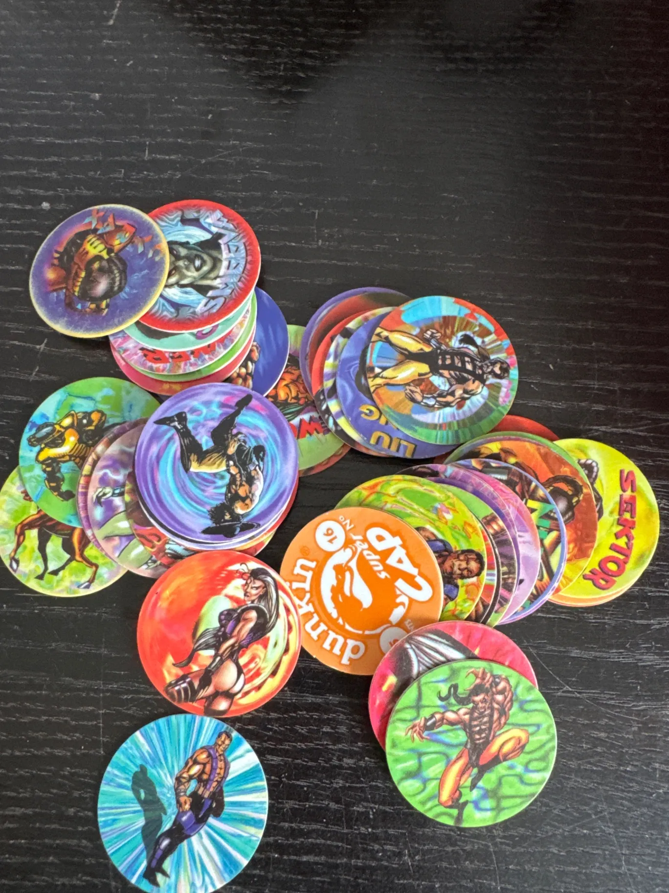 Mortal combat fiškas 1-50 pilns komplekts