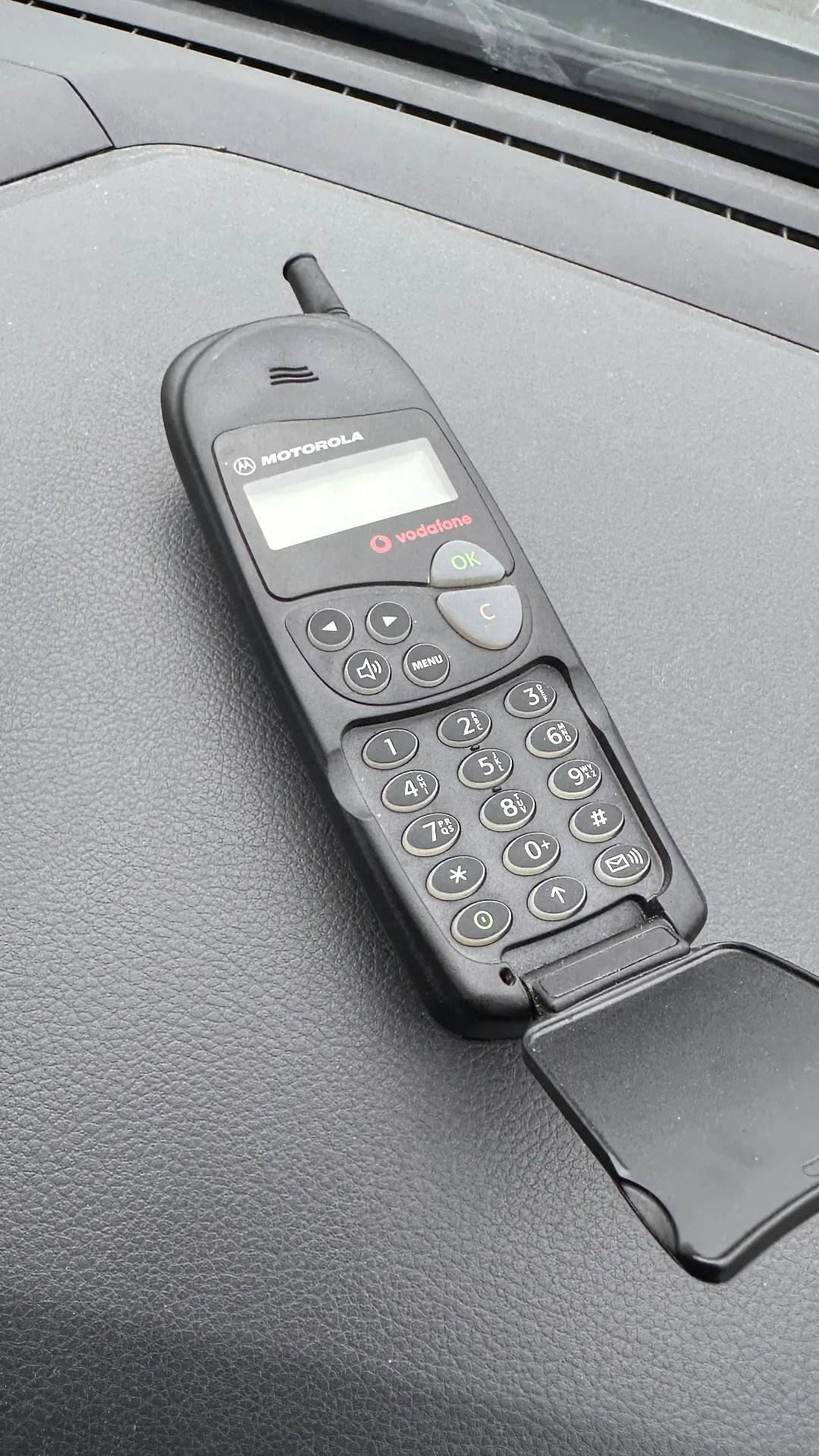 Vintāžas Motorola mobilais telefons