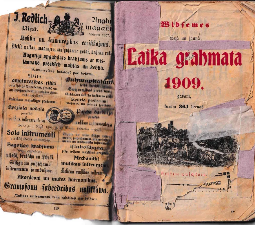 Laika grāmata 1909. gadam Digitala versija