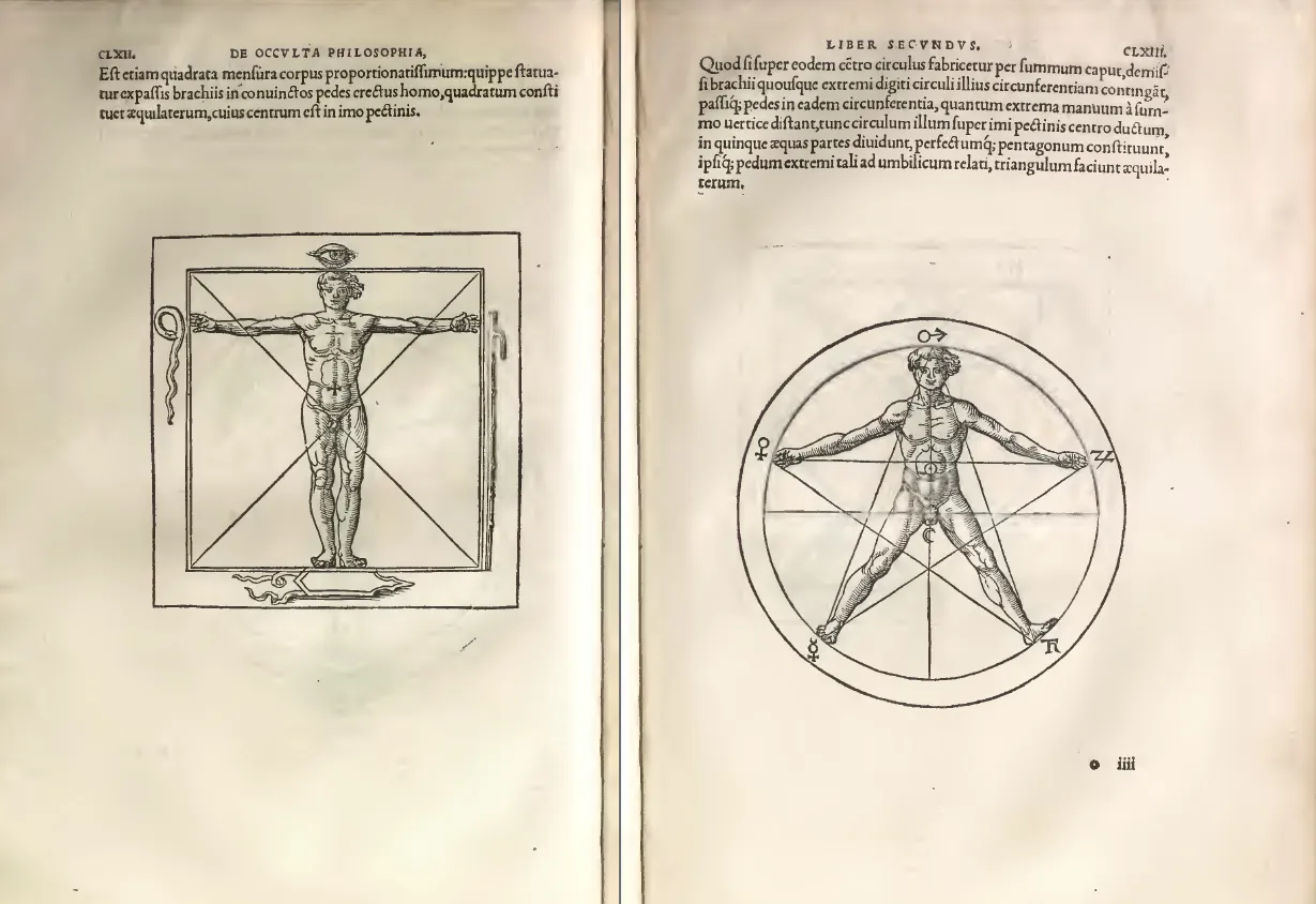 Henriha Kornēlija Agrippas rāmata par okulto filozofiju (1533)