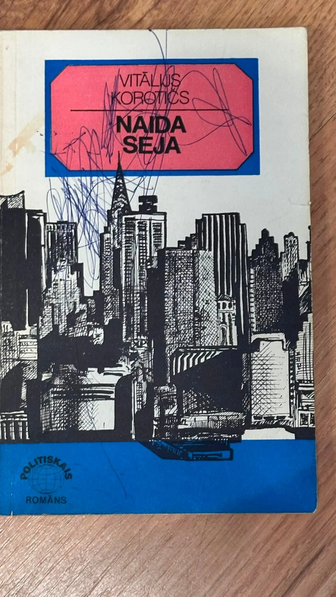 Grāmata "Naida seja" - aizraujošs politiskais romāns