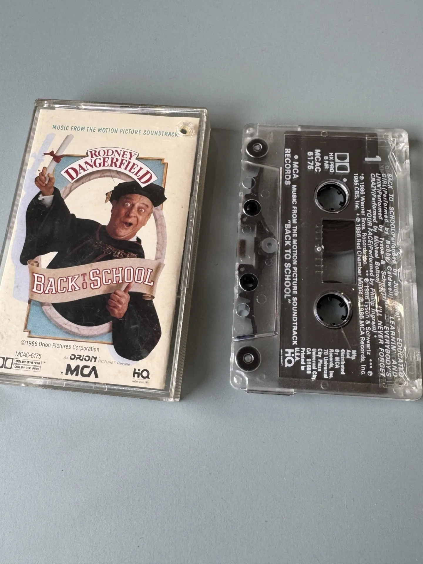 Rodney Dangerfield "Back to School" Kino Skaņdarbs Kasetē