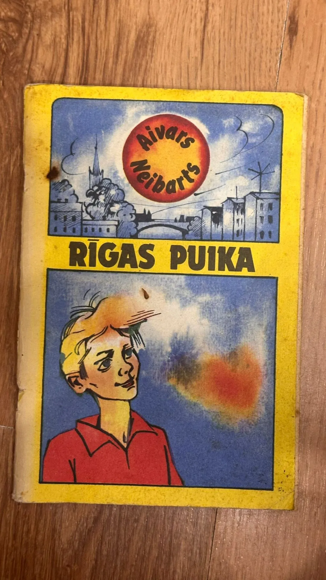 Aivars Neibarts „Rīgas puika” - Vecākās izdevniecības grāmata