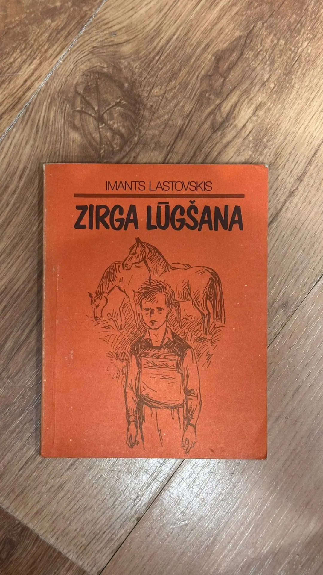 Interesanta grāmata "Zirga lūgšana" Imantam Lastovskim