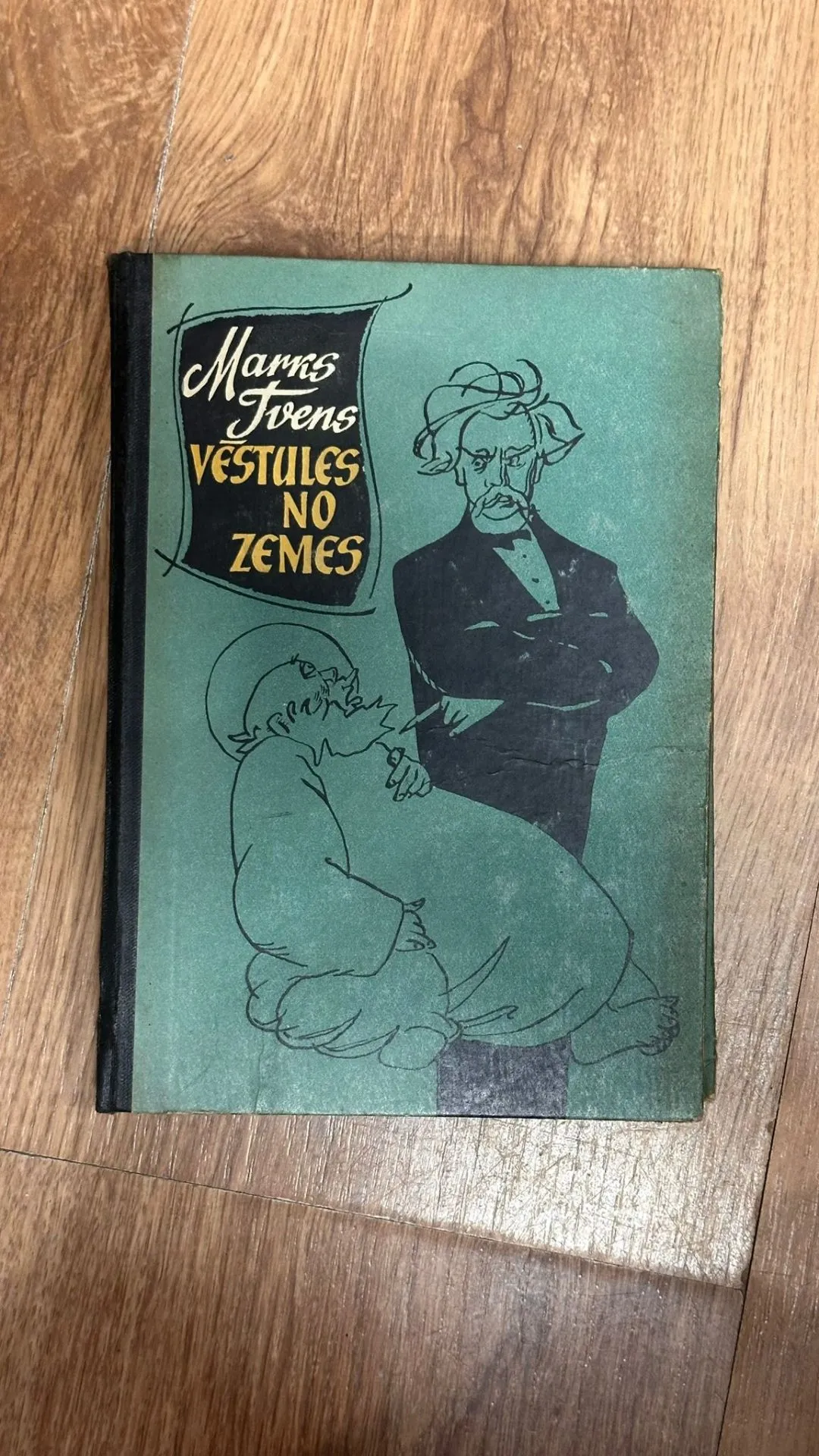 Marka Tvena "Vēstules no Zemes" grāmata