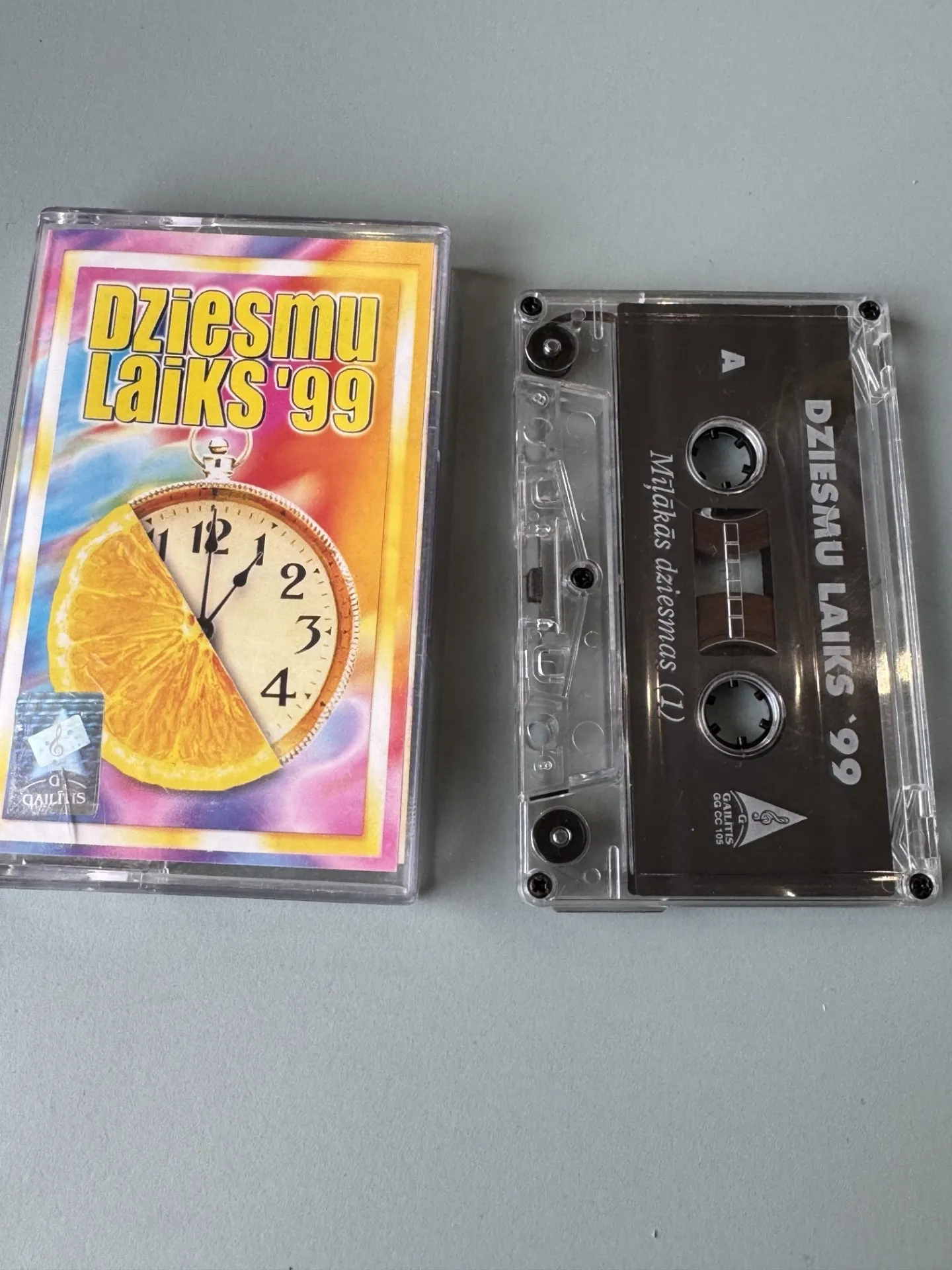 Kasete: Dziesmu laiks '99