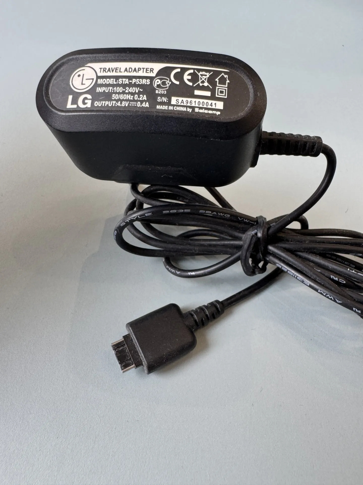 LG oriģinālais lādētājs STA-P53RS