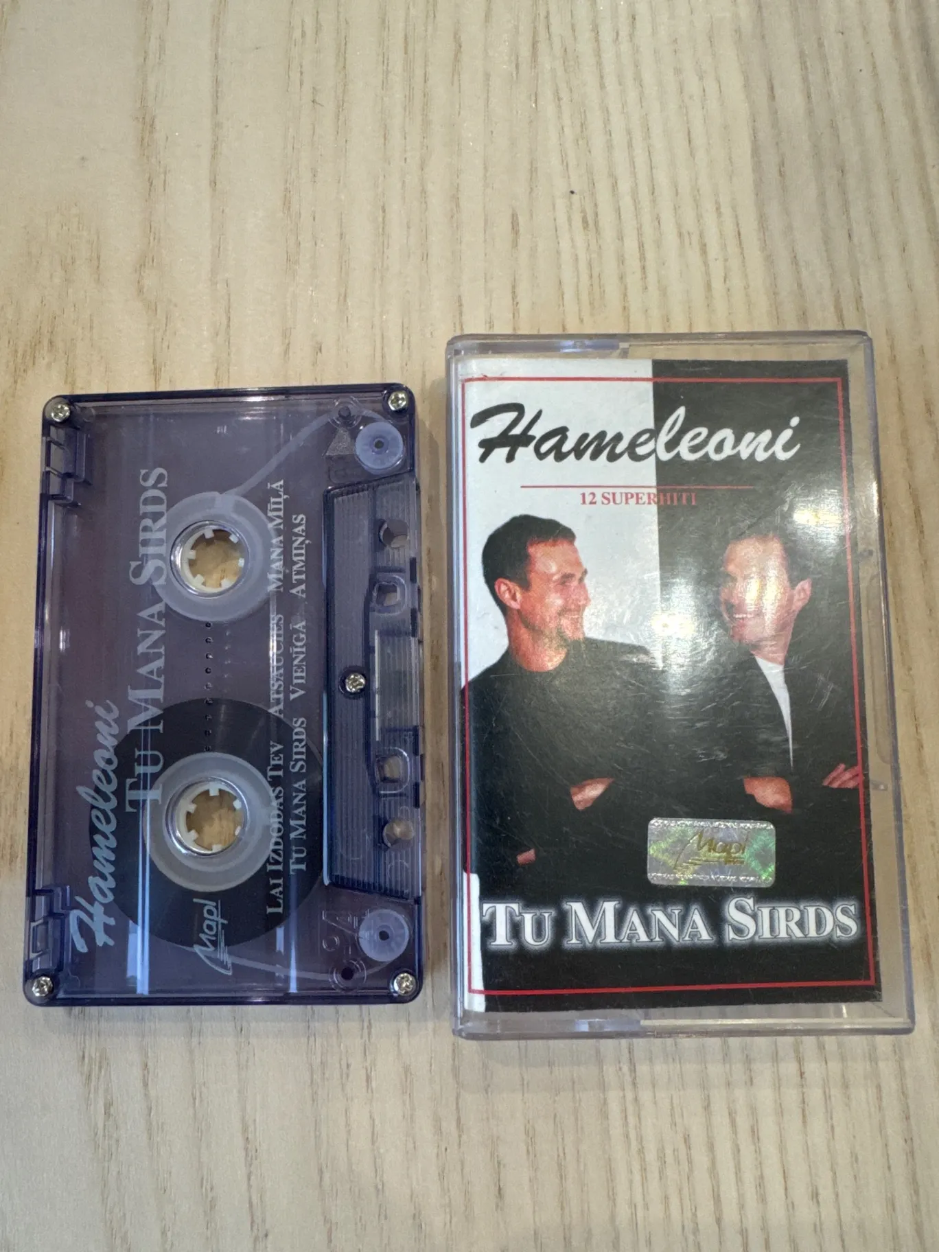 Kasetne "Hameleoni - Tu Mana Sirds" - 12 Superhiti!