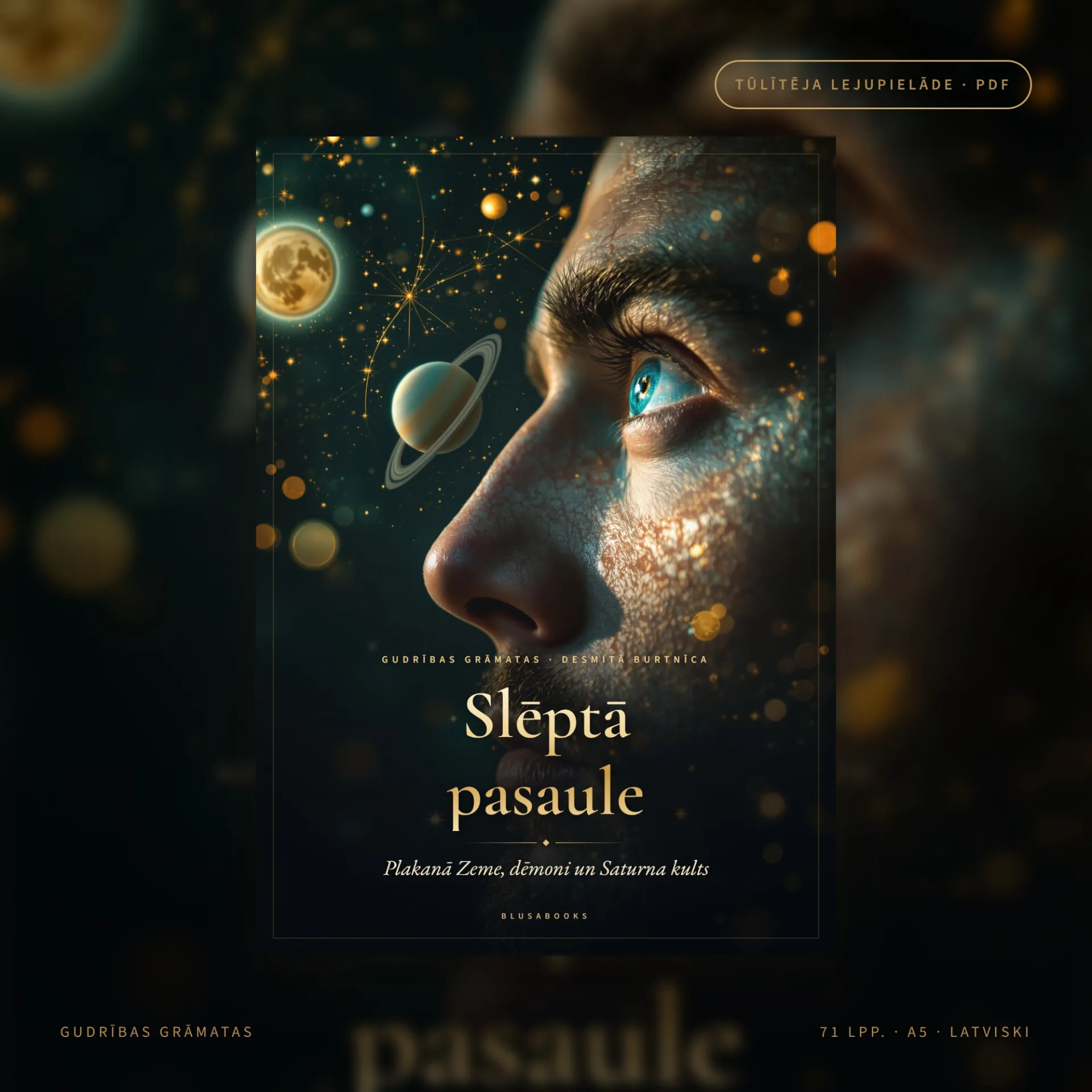 SLĒPTĀ PASAULE — plakanā Zeme, dēmoni, Saturna kults, brīvmūrnieki un citas aizliegtās teorijas ar pārbaudi 