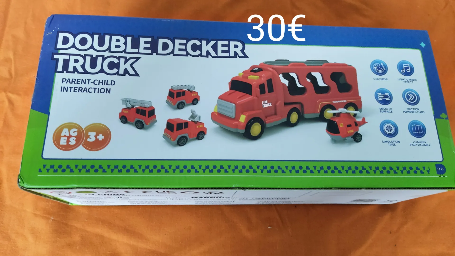 Double Decker Truck rotaļu komplekts