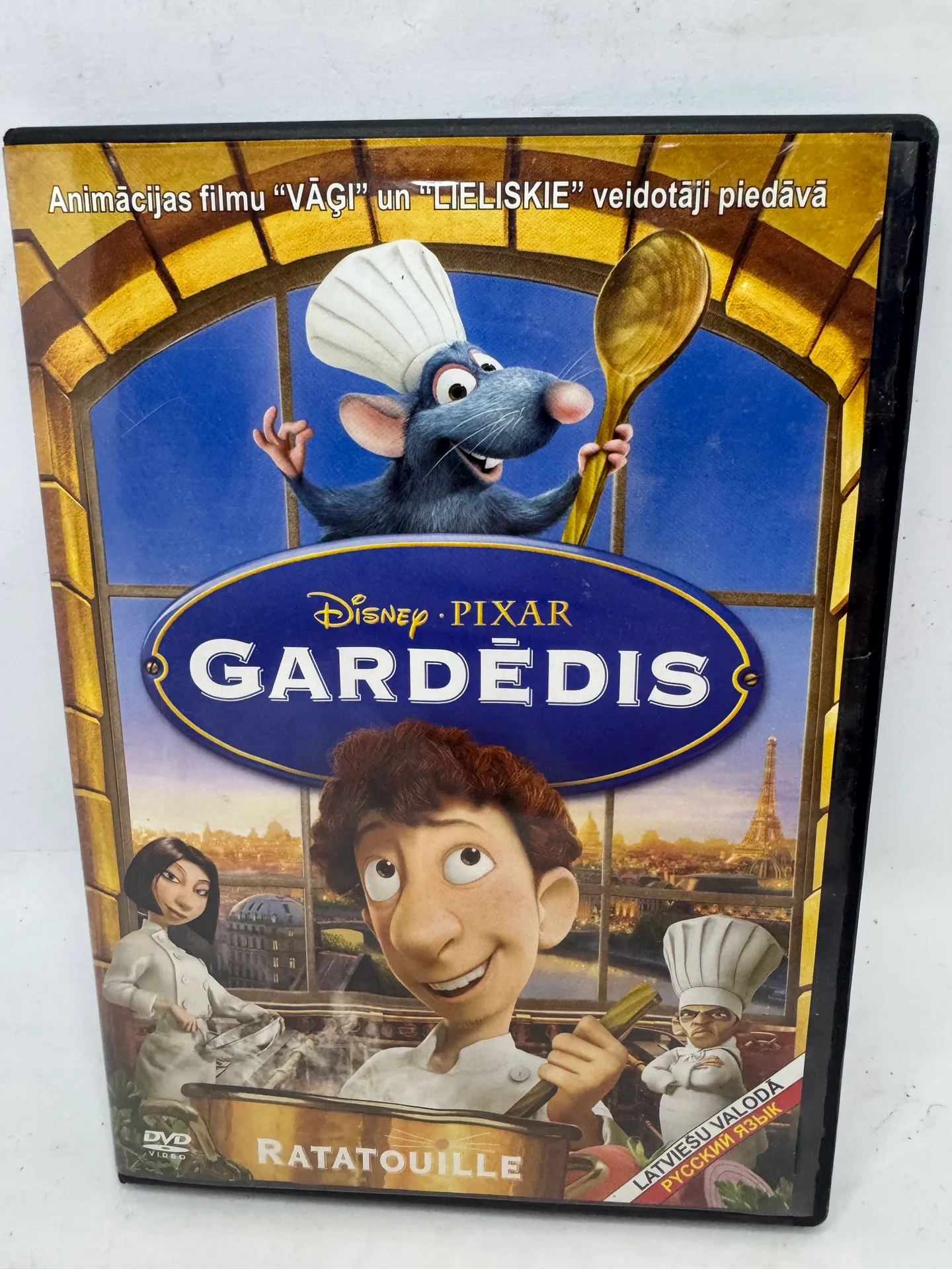 Disney • Pixar Gardēdis (Ratatouille) DVD