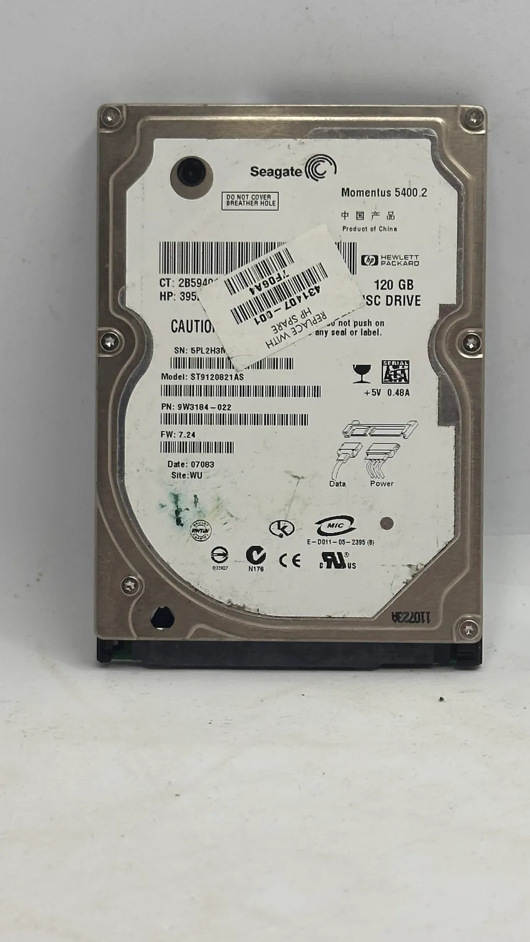 Seagate Momentus 5400.2 120 GB cietais disks
