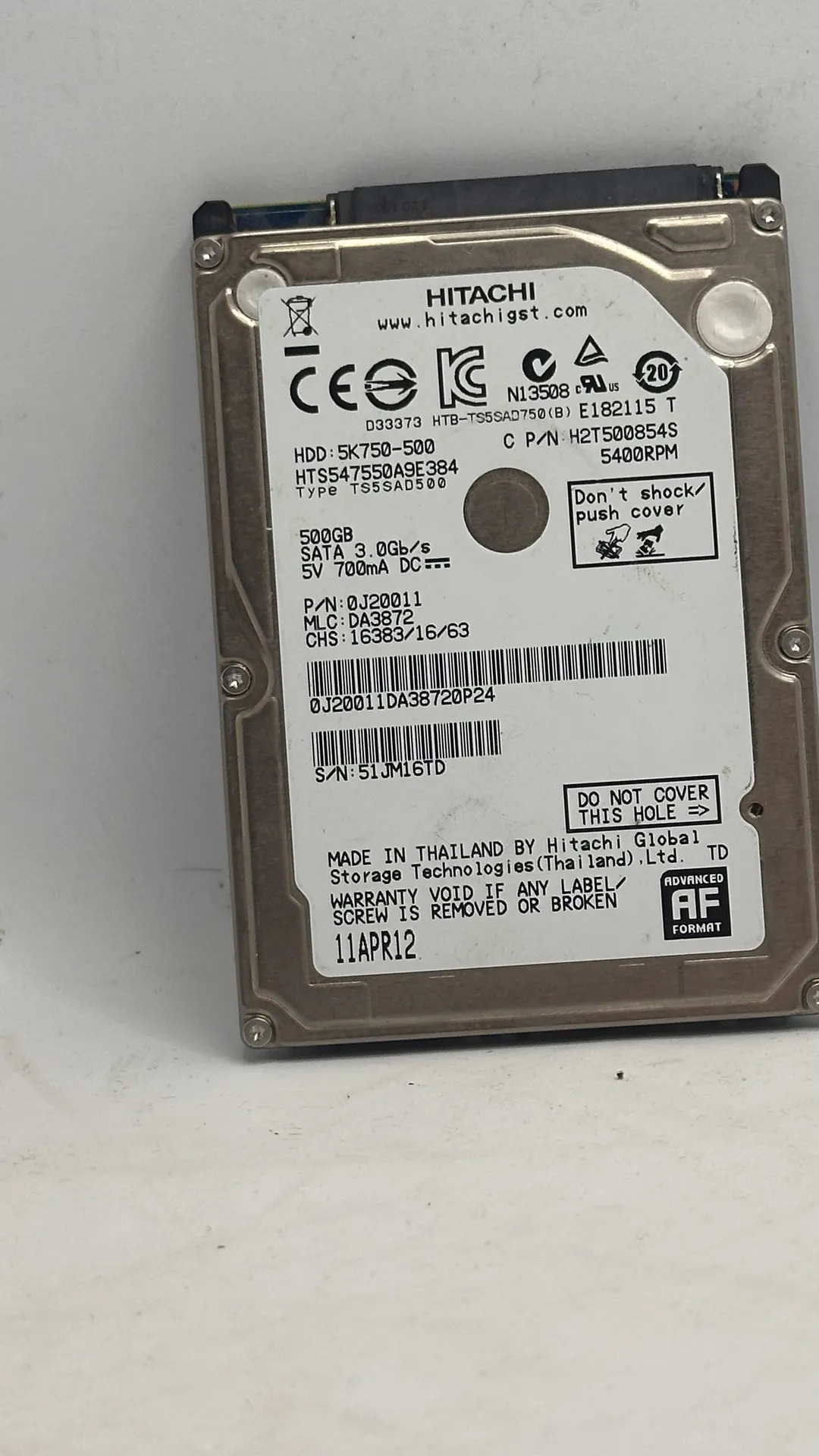 Hitachi cietais disks - ātrs un uzticams datu glabāšanai