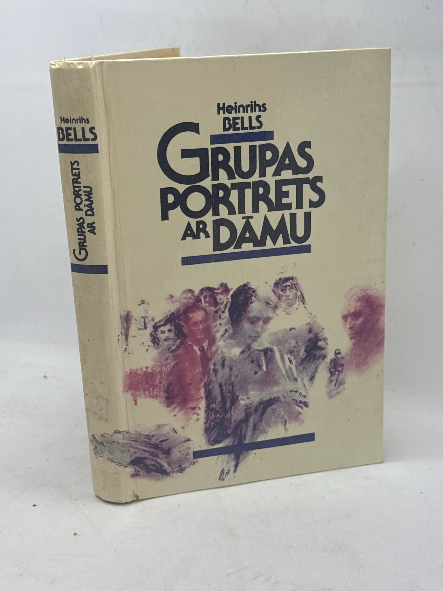 Grupas portrets ar dāmu