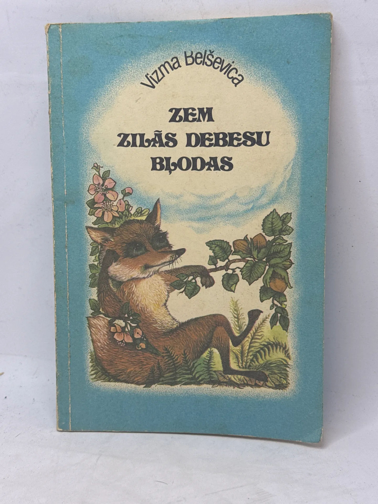 Zem zilās debesu biļodās