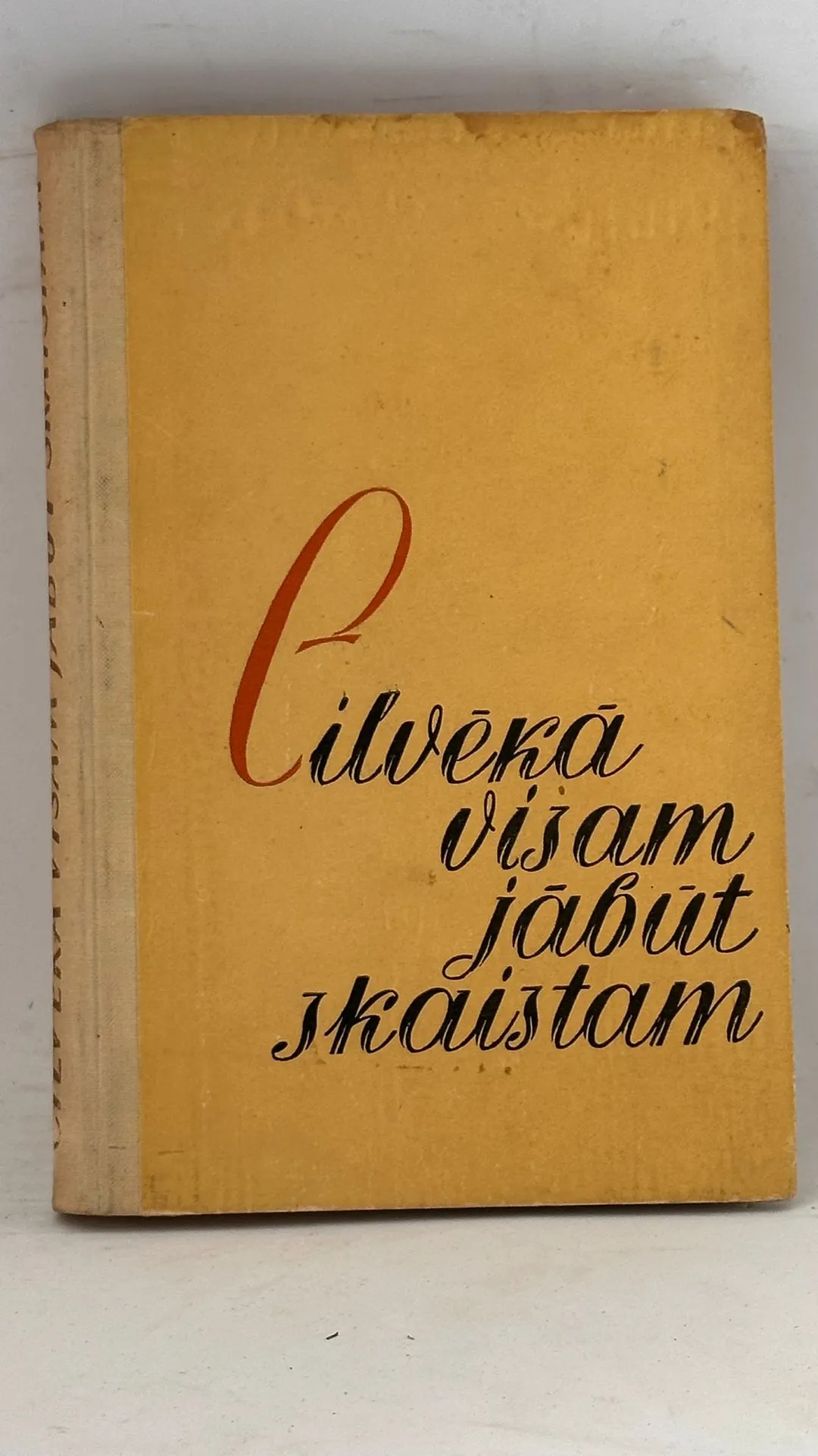 Cilvēka visam jābūt skaistam