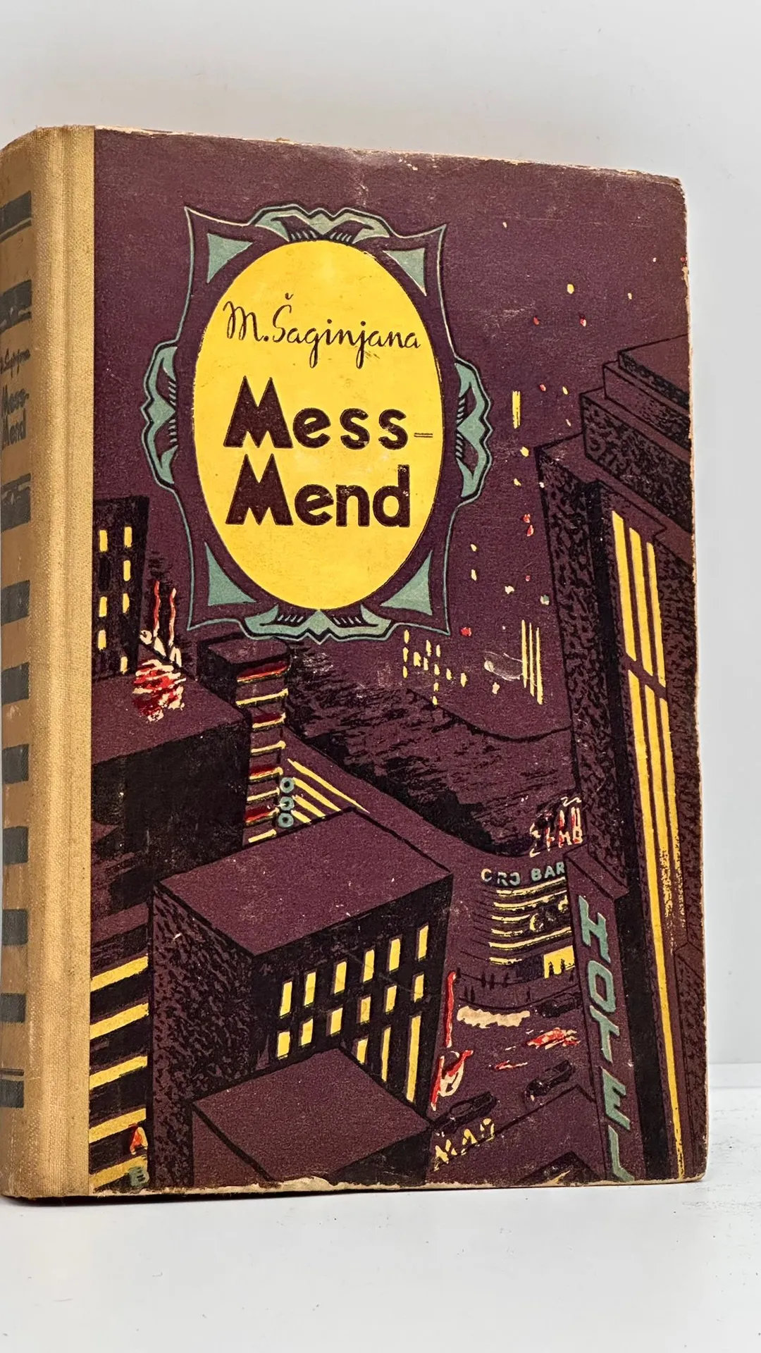Vintage grāmata "Mess-Mend"