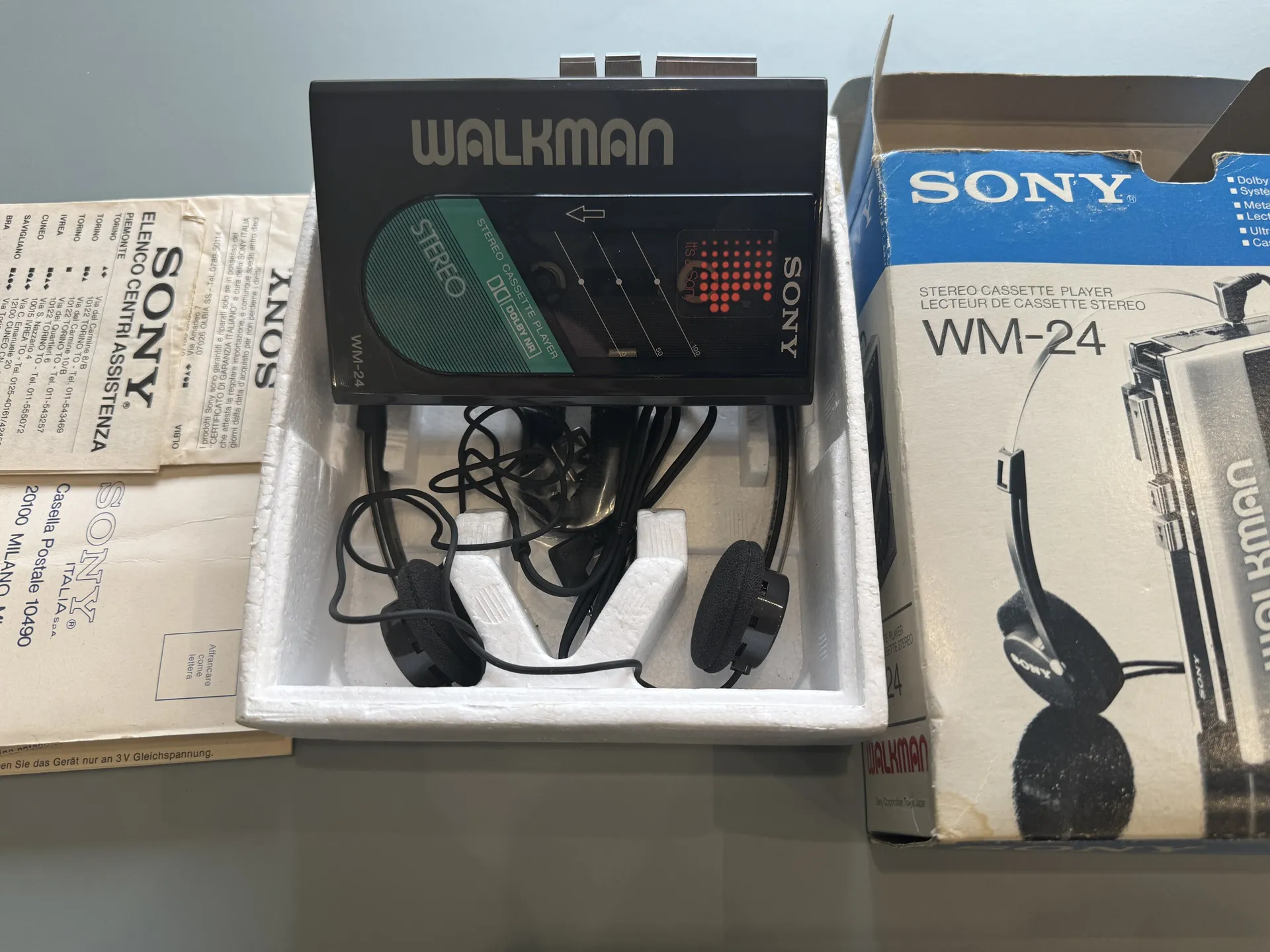 Retro Sony Walkman WM-24 