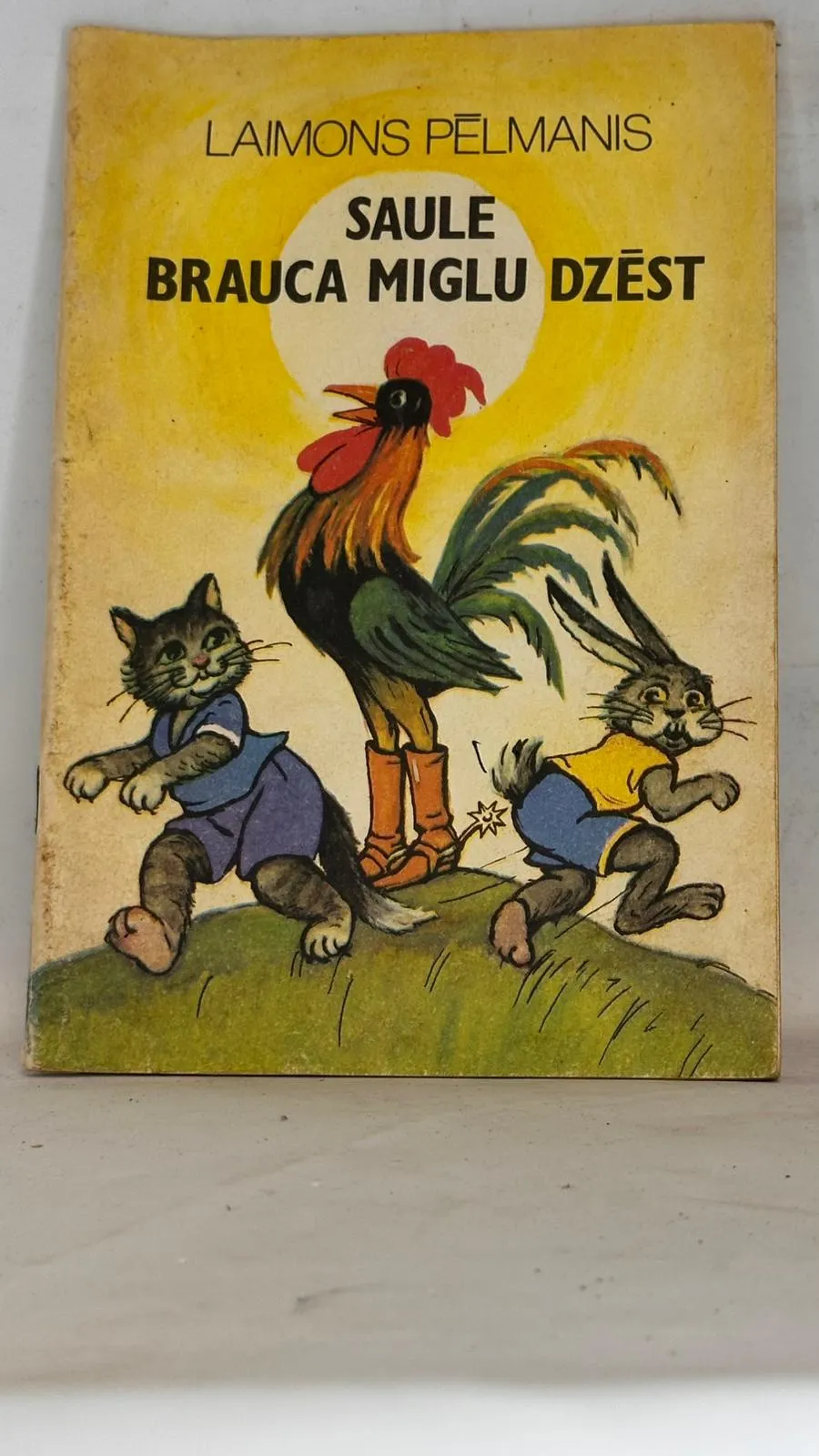 Laimoņa Pēlmaņa grāmata "Saule brauca miglu dzēst"