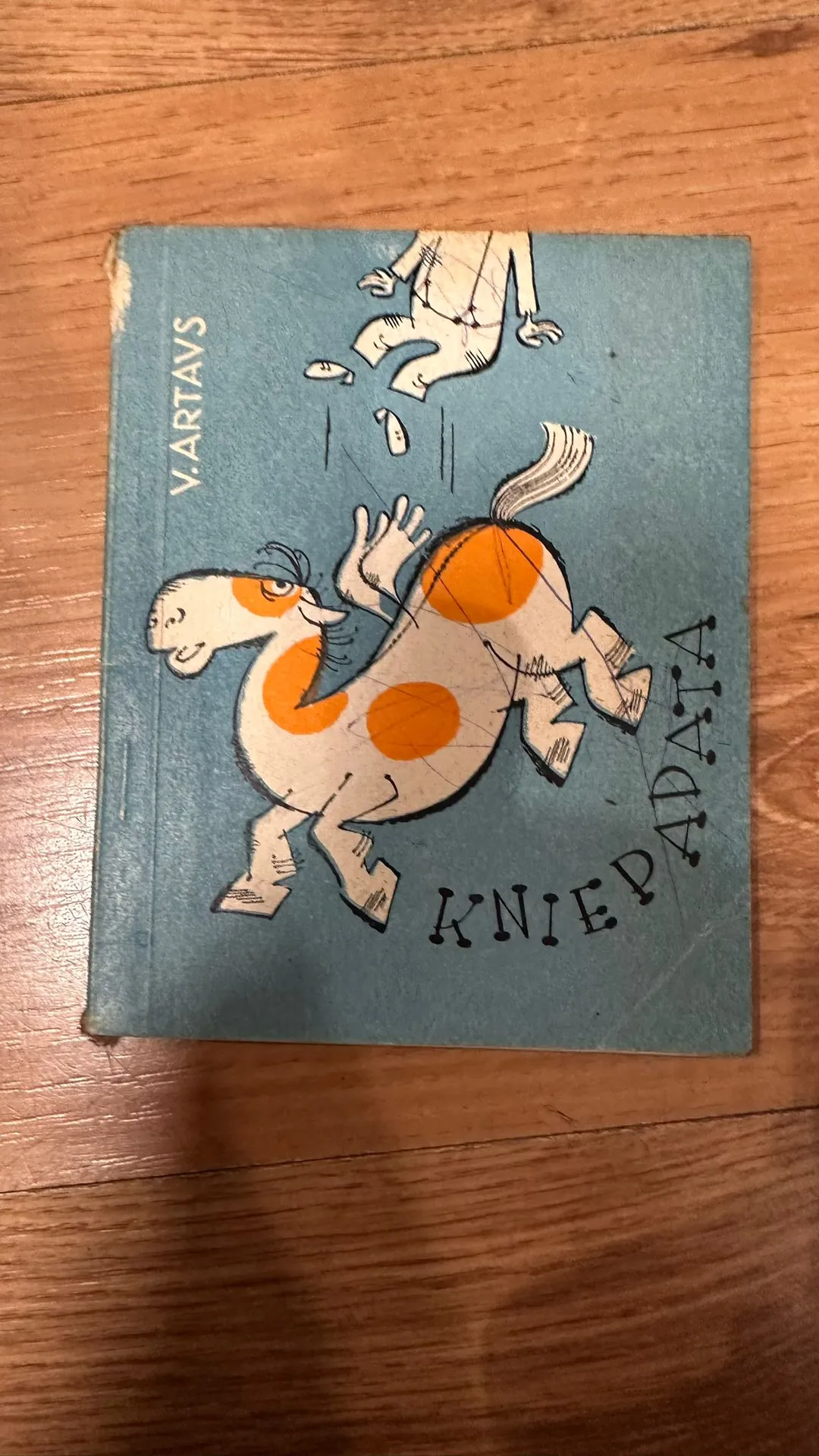 Vintage grāmata "Kniedis"